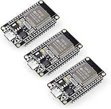 ELEGOO 3PCS ESP-32 Development Board USB-C, 2.4GHz Dual Mode WiFi+Bluetooth Dual Core Microcontroller Support AP/STA/AP+ST...