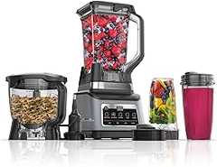 Ninja BN801 Professional Plus Kitchen System, 1400 WP, 5 Functions for Smoothies, Chopping, Dough & More with Auto IQ,...