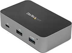 StarTech.com 4-Port USB C Hub - USB 3.2 Gen 2 (10Gbps) - 3x USB-A & 1x USB-C - Powered - Universal Power Adapter...