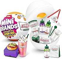 Mini Brands Create Krispy Kreme Halloween Series 1 Capsule by ZURU, Licensed Mini Collectibles, Mystery Blind Packaging,...