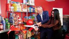 Mountain Lion Pantry Ribbon Cutting