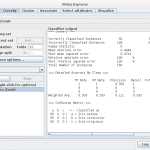 Weka Results for the ZeroR algorithm on the Iris flower dataset
