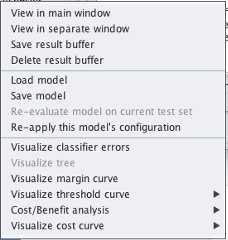 Weka Save Model to File
