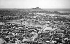 The University, as seen from the air in 1955