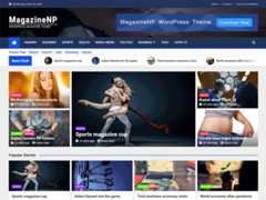 WordPress Magazine Theme - MagazineNP Pro