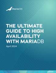 MariaDB High Availability Guide