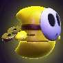 A yellow Polterguy in Mario vs. Donkey Kong (Nintendo Switch)