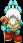 Sprite of Kuzzle from Mario & Luigi: Bowser's Inside Story + Bowser Jr.'s Journey.
