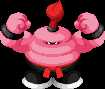 Sprite of Beef posing from Mario & Luigi: Bowser's Inside Story + Bowser Jr.'s Journey