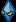 Battle idle animation of a Crystal Bit from Paper Mario