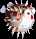 Sprite of a Puftup inflated from Donkey Kong Country 2 for Game Boy Advance