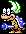 Iggy's new sprites in Super Mario Maker 2