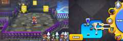 Seventh, eighth and ninth blocks in Neo Bowser Castle of Mario & Luigi: Paper Jam.