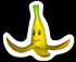 Banana Peel Sticker