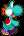 A Light Blue Yoshi in Mario & Luigi: Partners in Time.