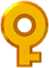 A key in Super Mario Maker 2