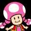 Sprite of Toadette from Mario Party: Star Rush