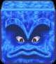 Sprite of the large Thwomp in the Mario Party Advance minigame Chicken!