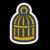 The Birdcage icon from Paper Mario: Color Splash