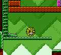 Ball o' String Wario rolling around