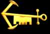 The Wish Key for Sherbet Island in Diddy Kong Racing DS.