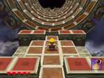 One of Mirror Mansion's red diamond sub-levels from Wario World.