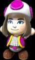 A Mii dressed as a Toad