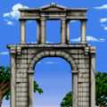 Hadrian's Arch in the SNES version of Mario is Missing!