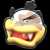 Morton Koopa Jr.'s icon from Mario Kart Tour.