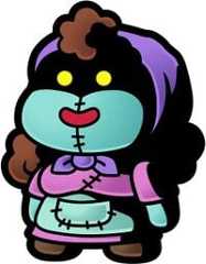 Artwork of Eve from Paper Mario: The Thousand-Year Door