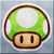 The Big Shiny 1UP Sticker from Paper Mario: Sticker Star