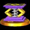 A trophy from Super Smash Bros. for Nintendo 3DS