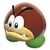 A Galoomba from Super Mario 3D World.