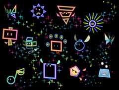 All Pixl artwork (with no background), from Super Paper Mario