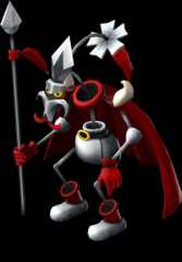Artwork of Speardovich from the Nintendo Switch version of Super Mario RPG