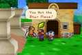 Mario getting a Star Piece from Fice T.