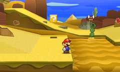 Drybake Desert from Paper Mario: Sticker Star