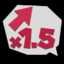 Battle Icon display for x1.5 Striking Power.