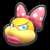 Wendy O. Koopa's icon from Mario Kart Tour.