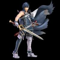 Chrom artwork for Super Smash Bros. Ultimate