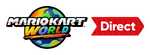 Logo for the "Mario Kart World Direct" presentation