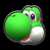 Yoshi icon from Mario Kart Tour