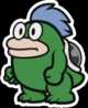 Spike sprite from Paper Mario: Color Splash