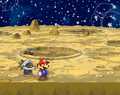 The second west area of the moon