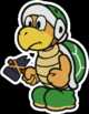 Hammer Bro sprite from Paper Mario: Color Splash