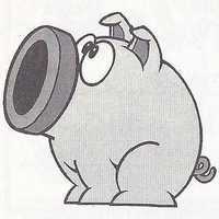 A Bomubomu from Super Mario Land 2: 6 Golden Coins.