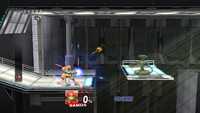A stage from Adventure Mode: The Subspace Emissary