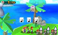 Paper Toad Shuffle from Mario & Luigi: Paper Jam