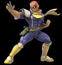 Captain Falcon from Super Smash Bros. Ultimate