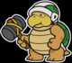 Sledge Bro sprite from Paper Mario: Color Splash